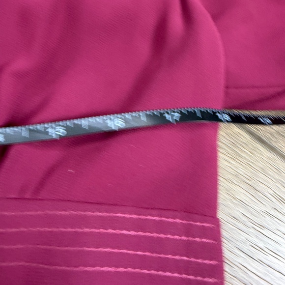 Banana Republic Women's Chiffon Burgundy Dress, Party, Wedding Guest, NWT Sz 14 - Picture 5 of 12